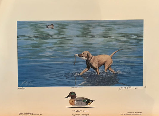 Joseph Getsinger "Fetchin'" Print