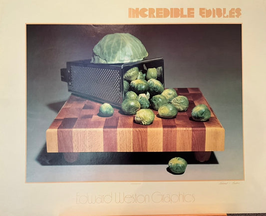 Incredible Edibles-Edward Weston Graphics "Cabbagesprouts"