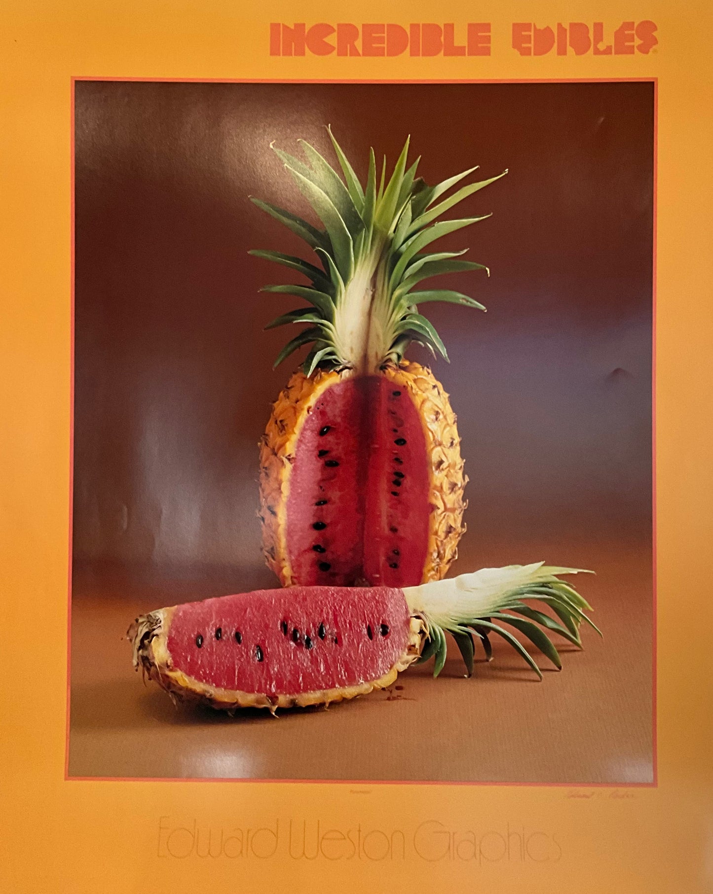 Collection of Incredible Edibles-Edward Weston Graphics