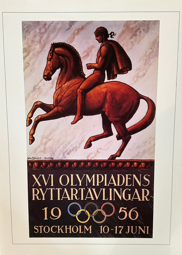 Olympic poster Stockholm 1956